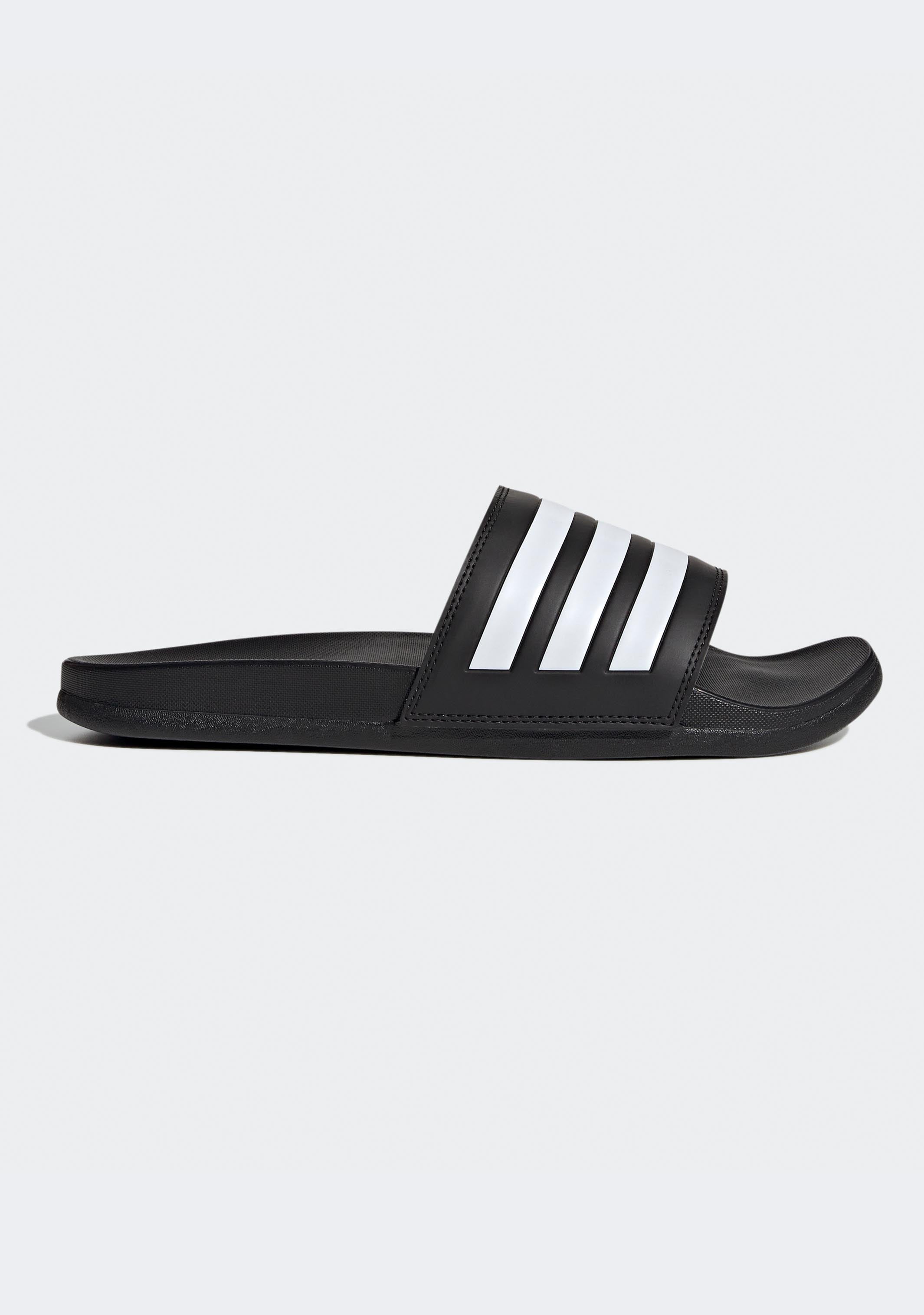 Adidas Men's Adilette Comfort Slides - Lightweight Athletic Sandals for Pool, Beach & Gym - Breathable Quick-Dry Slides for Casual Wear & Recovery