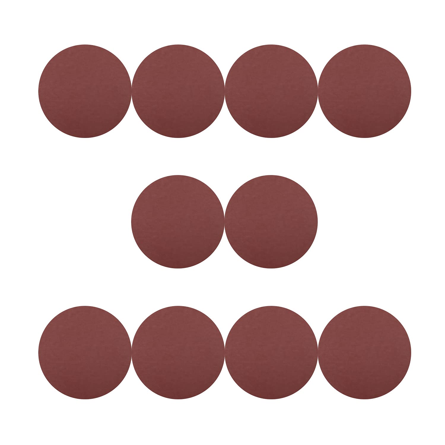 Auniwaig 6-Inch PSA Aluminum Oxide Sanding Discs - 1000 Grit, No-Hole, Self-Adhesive - 10 Pack for Random Orbital Sanders, Drills, Grinders & Rotary Tools - Perfect for Woodworking, Metal Polishing & Surface Preparation