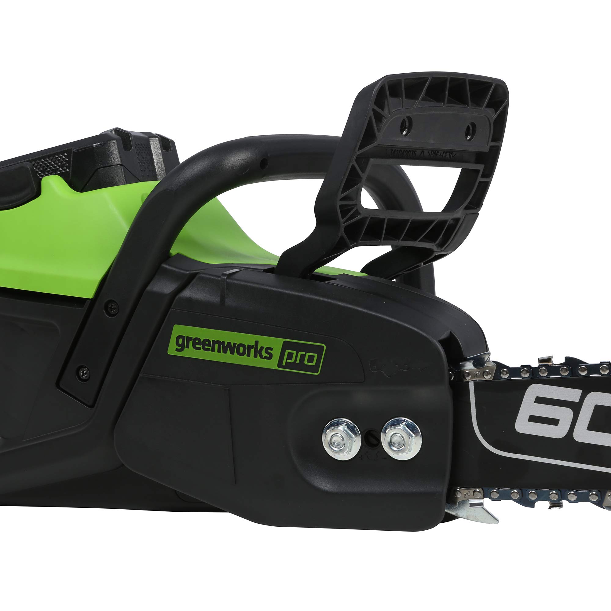 Greenworks Pro 60V Max 16-Inch Brushless Cordless Chainsaw (Battery & Charger Not Included) - Lightweight Electric Chainsaw for Tree Trimming, Firewood Cutting, and Yard Maintenance