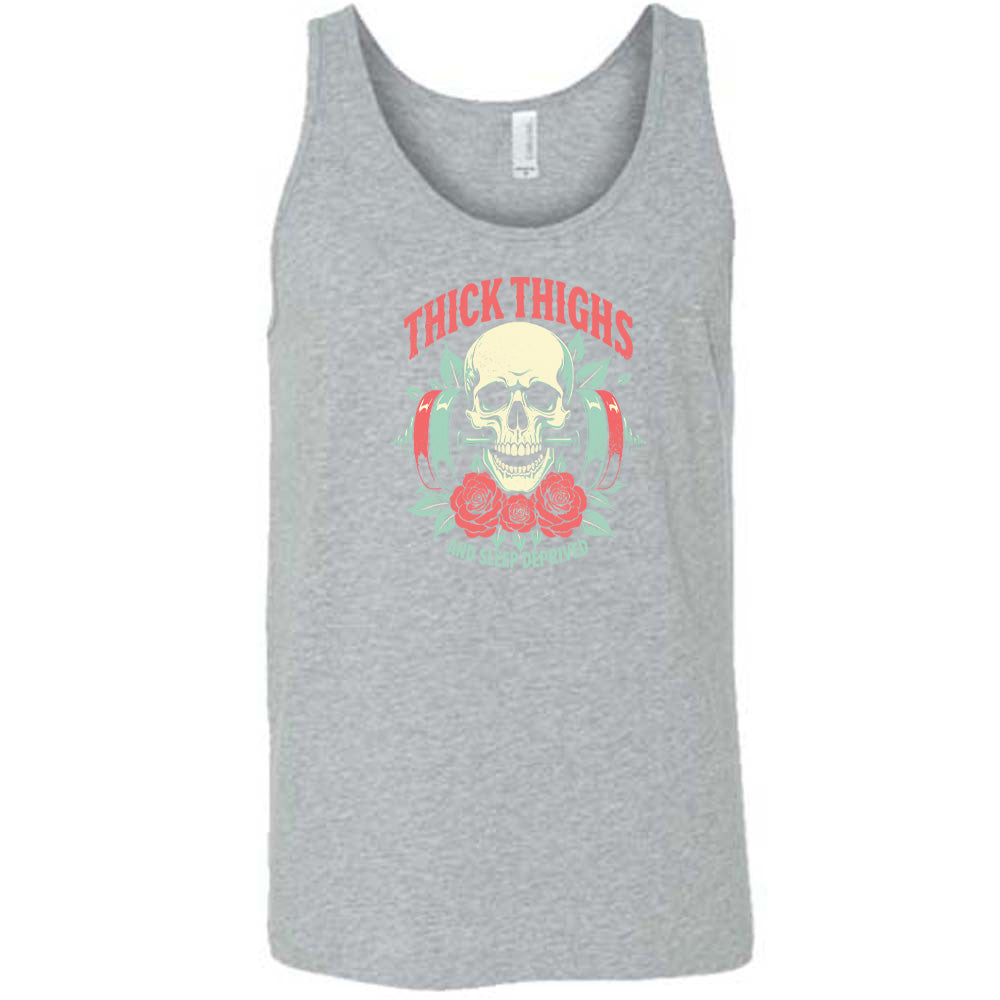 Thick Thighs And Sleep Deprived Funny Unisex T-Shirt - Comfortable Cotton Tee for Casual Wear & Lounge