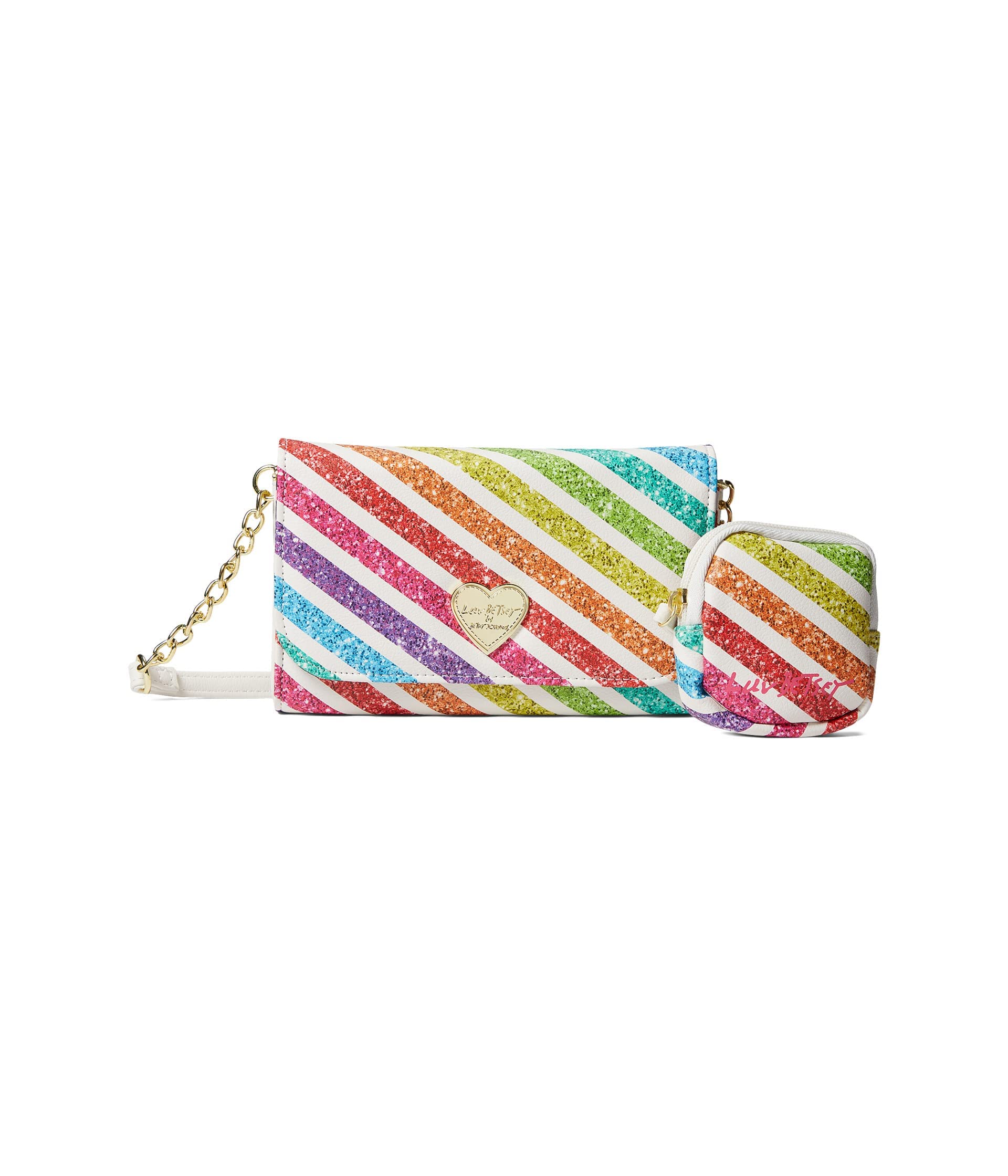 Luv Betsey Foley Crossbody Purse with Built-in Ear Bud Case - Stylish & Functional Bag for Women, Perfect for Travel, Work, and Everyday Use