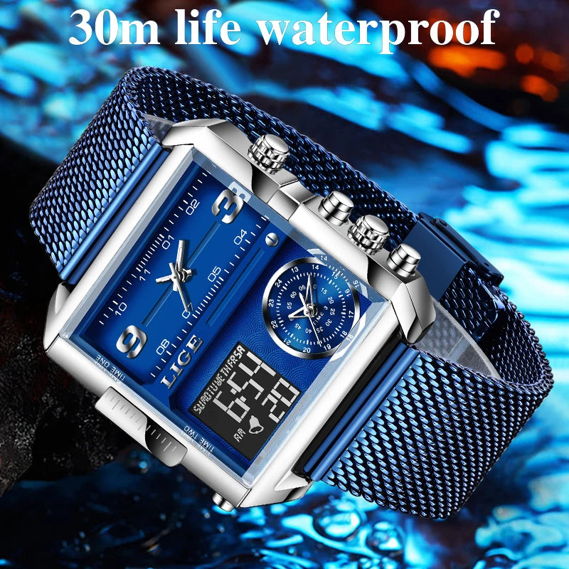 Master of Time Watch - Premium Luxury Men's & Women's Analog Wristwatch - Perfect for Business, Formal Events & Everyday Wear