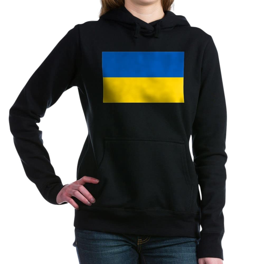 Ukraine Flag Hoodie for Women - Patriotic Ukrainian Sweatshirt with Flag Design | Perfect for Supporting Ukraine, Casual Wear & Outdoor Activities