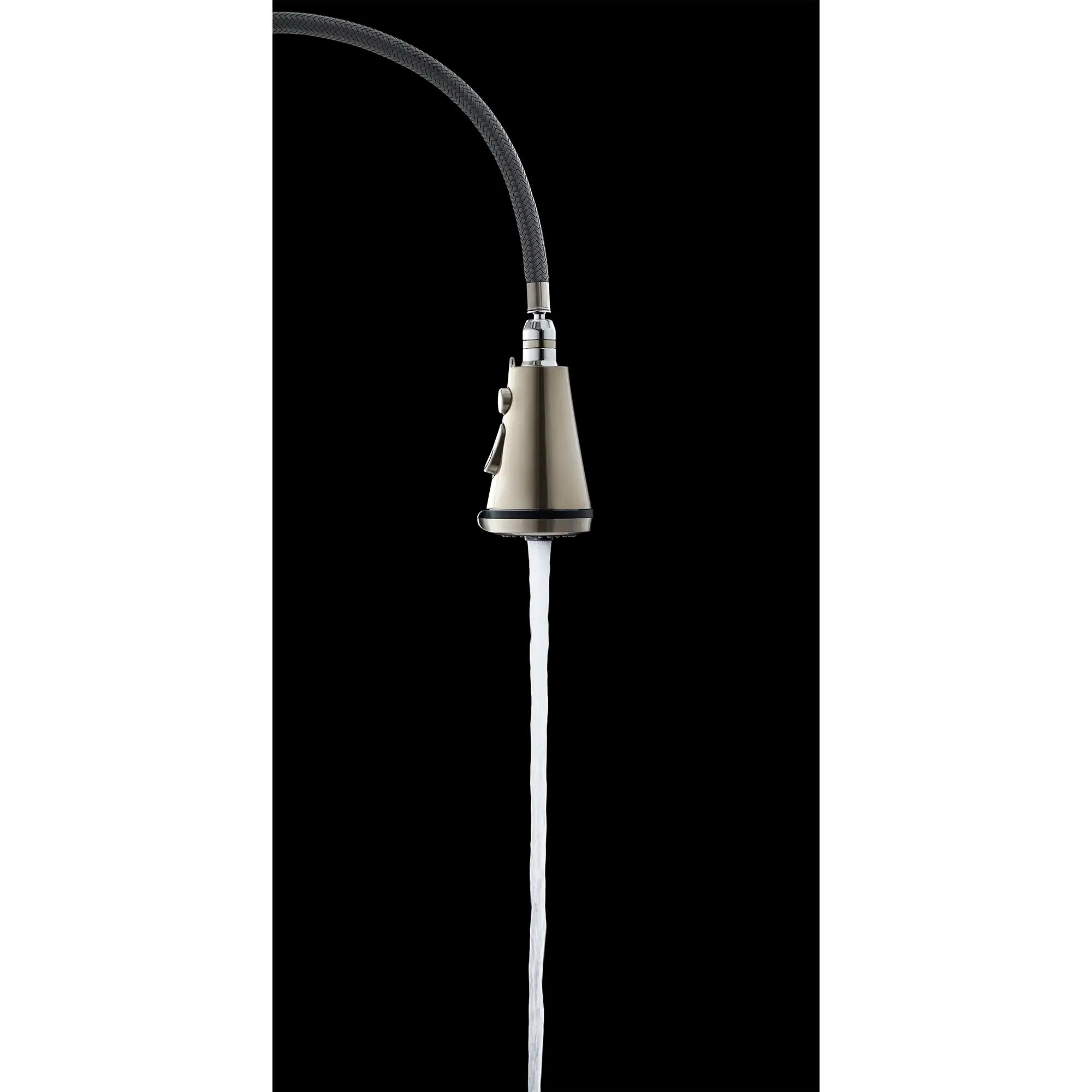 Edgewater® Single Handle Semi Pro Multi Spray Kitchen Faucet - 1.5 GPM/5.7 LPM - High Arc Pull Down Sprayer for Modern Kitchens, Dishwashing & Food Prep