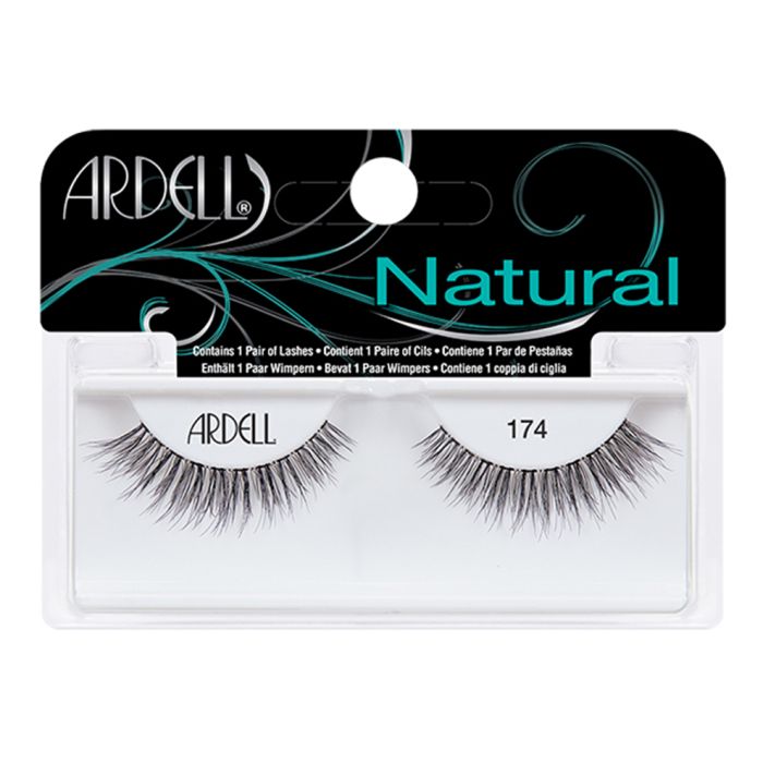 Ardell Natural 174 False Eyelashes - Fluttery & Lightweight for Natural Look - Perfect for Everyday Wear, Date Night & Special Occasions