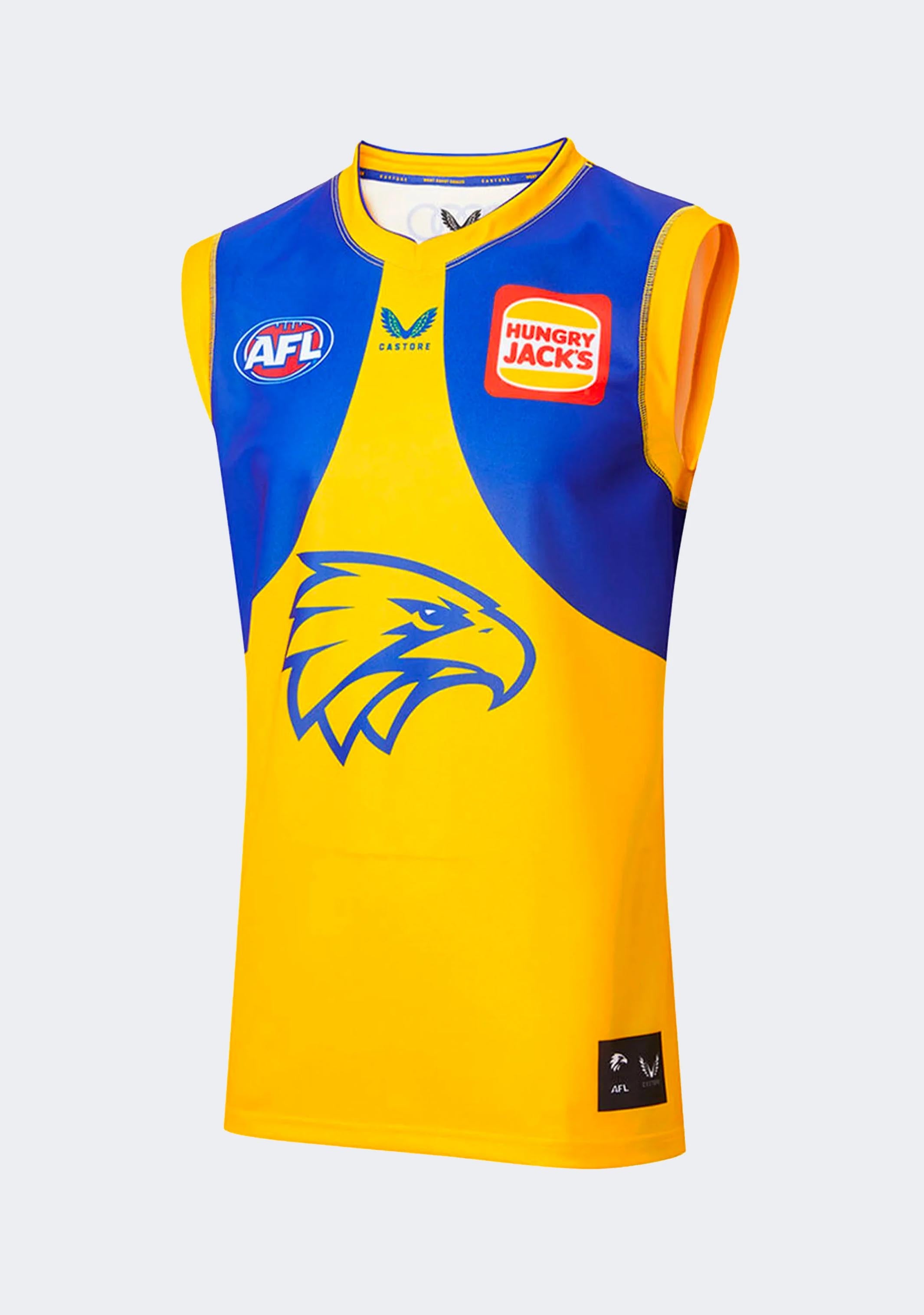 Castore Kids' West Coast Eagles Replica Away Jersey - Official NFL Football Jersey for Boys & Girls - Perfect for Game Day, Sports Events & Fan Gifts