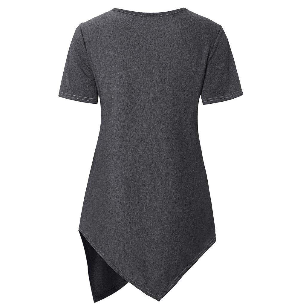 Comfortable Maternity Tops for Women - Soft Short Sleeve Nursing Shirt & Pregnancy Tee - Perfect for Breastfeeding, Everyday Wear & Maternity Photos