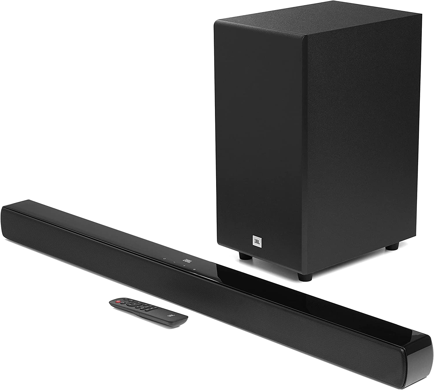 JBL Cinema SB190 2.1 Channel Soundbar with Wireless Subwoofer - Dolby Atmos Sound Bar for TV, Home Theater System | Perfect for Movies, Gaming & Music (Black)