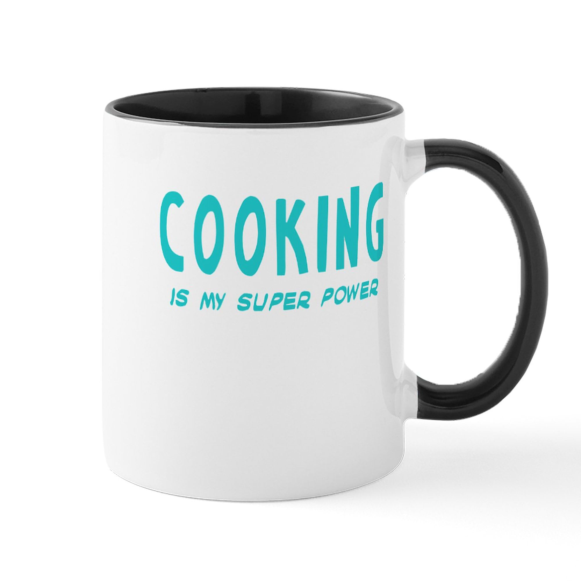 Super Power: Cooking Mug - 11 oz (325 ml) Ceramic Coffee Cup for Tea & Hot Drinks - Perfect for Home, Office & Gifts