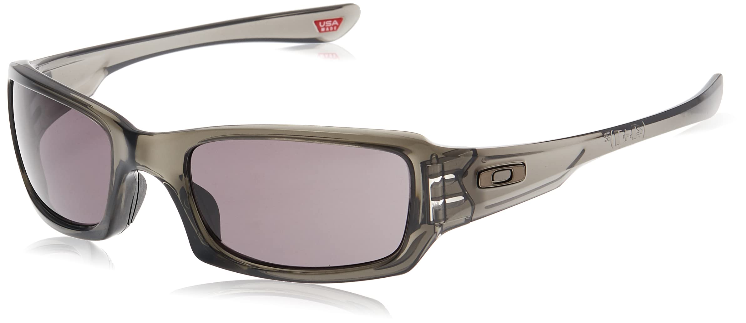 Oakley Men's Fives Squared Ducati Iridium Polarized Sunglasses for Cycling, Running & Outdoor Sports - UV Protection & Stylish Design