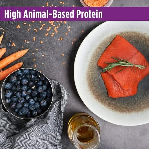 Nulo Freestyle Small Breed Puppy & Adult Dry Dog Food - Salmon & Red Lentils Recipe, 4.5lb Bag | High Protein Grain-Free Kibble for Small Dogs | Perfect for Active Puppies & Adult Dogs at Home or Travel
