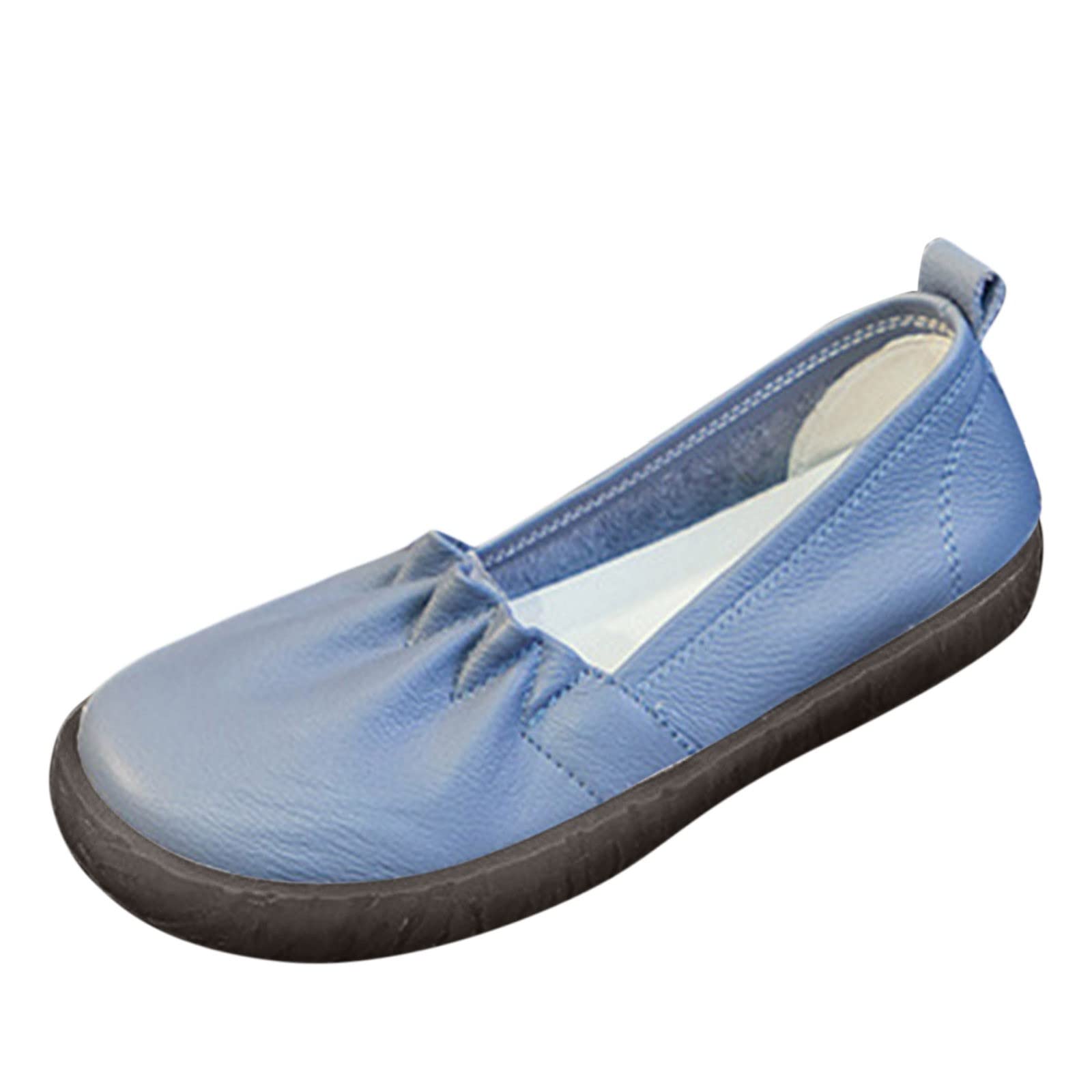 Women's Casual Loafers - Breathable Flat Shoes for Spring & Summer - Size 13 - Perfect for Office, Travel & Everyday Wear
