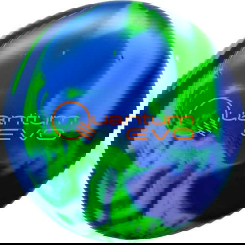 Brunswick Quantum Evo Solid Bowling Ball - High Performance Reactive Resin for Hook Potential | Perfect for League Play & Tournament Bowlers | Improve Your Game with Advanced Core Technology