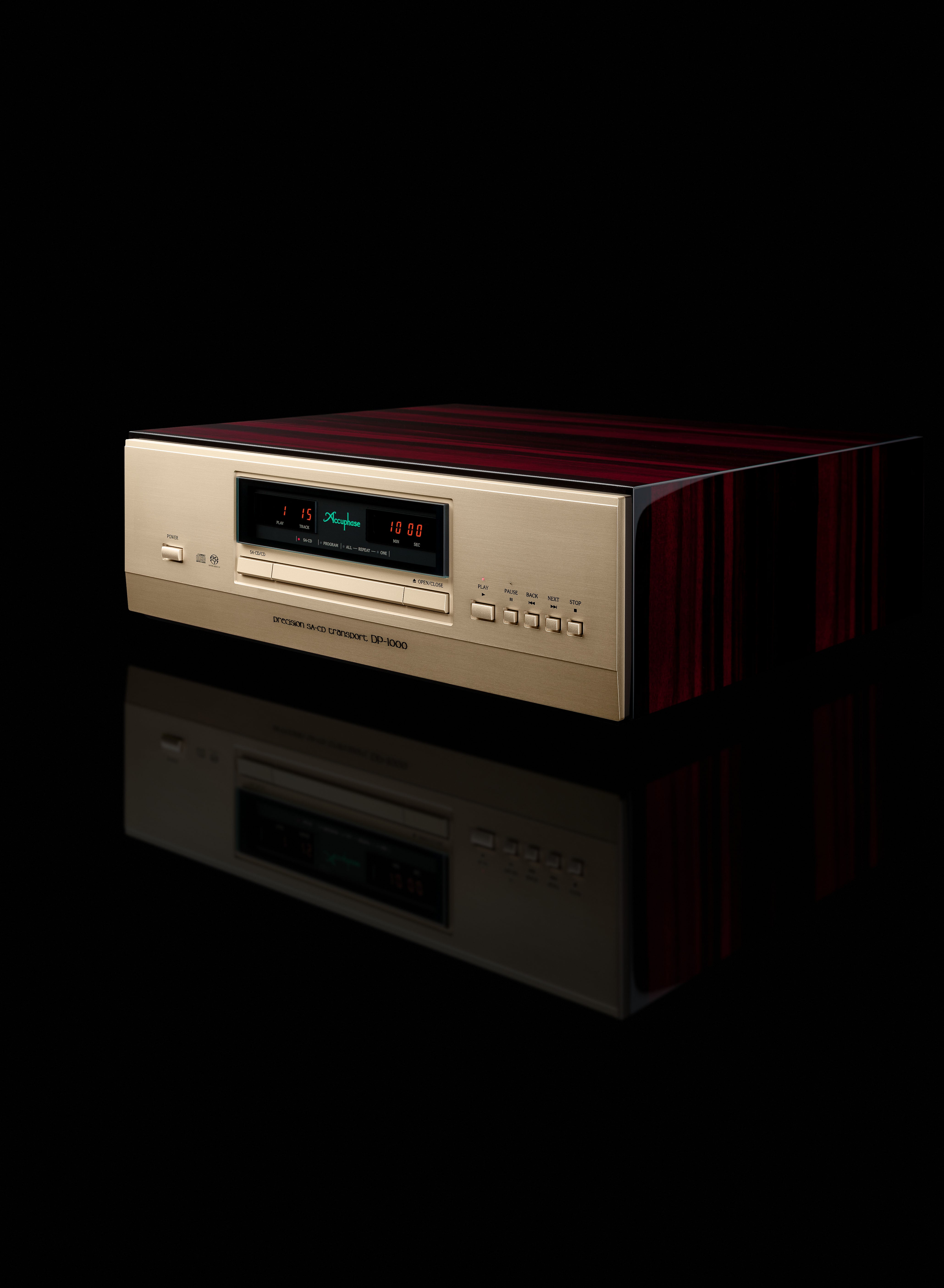 Accuphase DP-1000 High-End SACD/CD Transport - Audiophile CD Player for Home Theater & Hi-Fi Music Systems