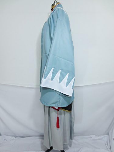 Touken Ranbu Uchigatana Izuminokami Kanesada Samurai Uniform Kimono Cosplay Costume for Men (Size XL) - Perfect for Anime Conventions, Halloween & Japanese Themed Parties