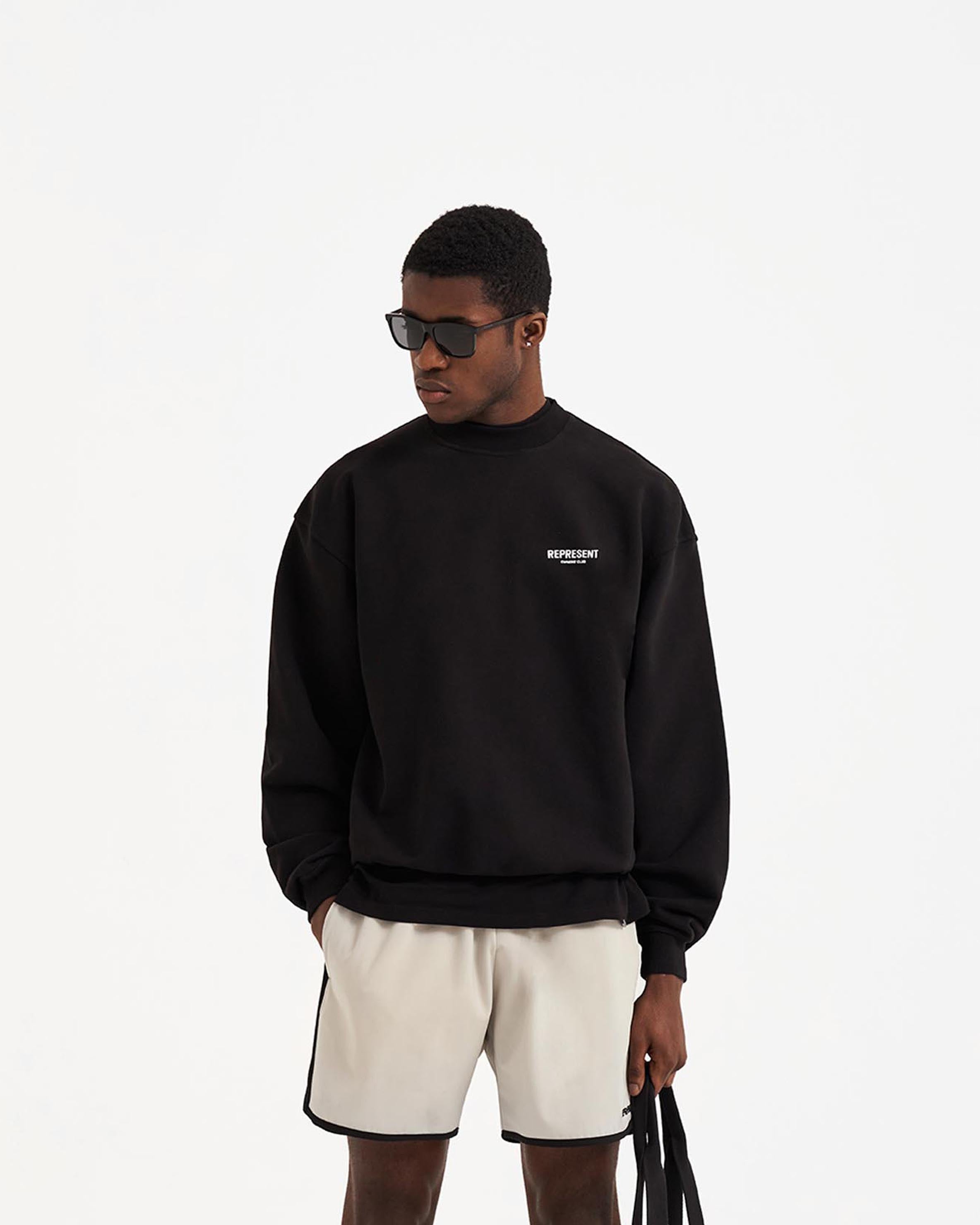 Represent Owners Club Sweater - Black | Premium Streetwear Pullover for Men & Women | Perfect for Casual Outfits, Street Style & Urban Fashion