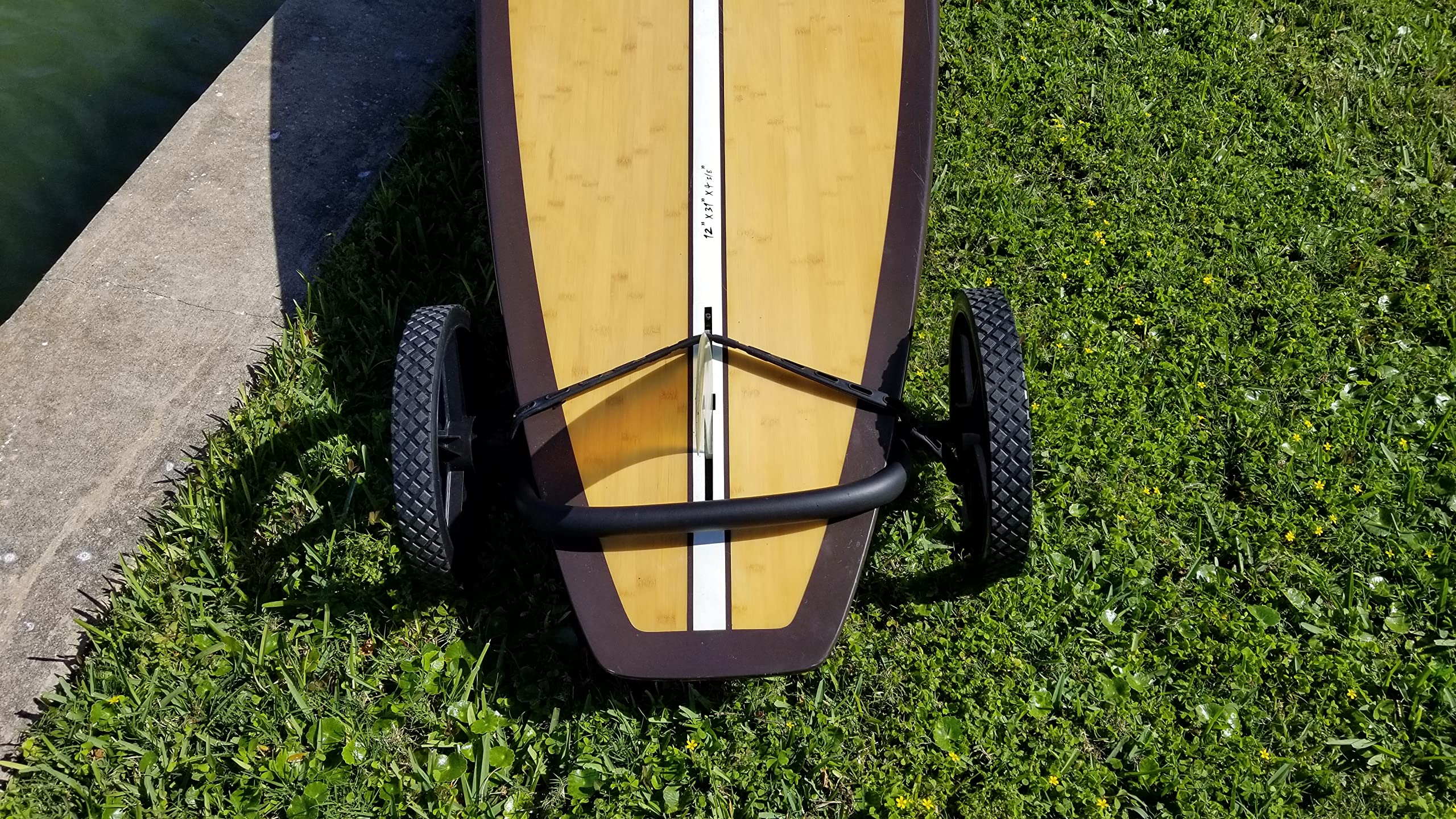 Premium Classic Paddleboard Carrier for Walking - Lightweight & Adjustable SUP Shoulder Strap for Easy Transport - Perfect for Beach, Lake, and Outdoor Adventures