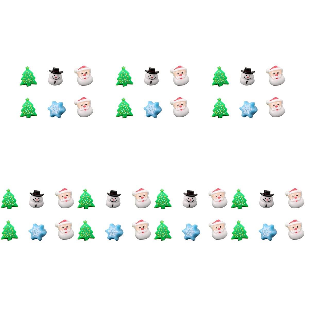 Balacoo 42-Piece Christmas Party Finger Rings Set - Glow in the Dark LED Light Up Rings for Holiday Events, Rave Parties & Brain Games (Assorted Styles)