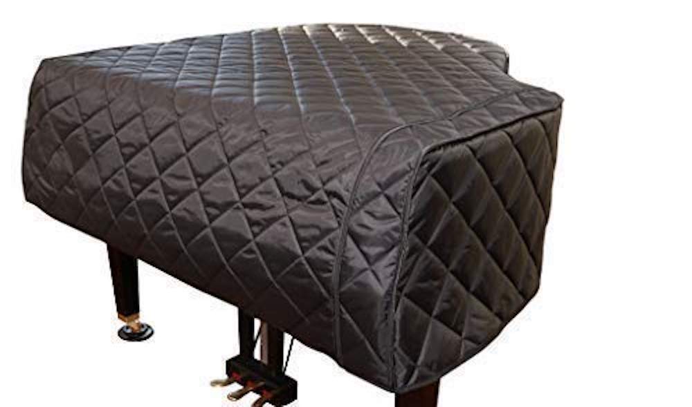 Fazioli F212 7-Foot Grand Piano Cover - Custom Made Protective Cover for Grand Pianos | Bundle with L&L Design Piano Table Topper (2-Piece Set) | Perfect for Home, Concert Hall & Studio Protection