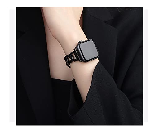 Kolgios 38mm 40mm 41mm 42mm 44mm 45mm 46mm Women's Fashion Smartwatch Band - Compatible with Apple Watch Series 10/9/8/7/6/SE/5/4 - Stylish Replacement Bracelet Strap for iWatch - Perfect Gift for Her - Ideal for Workouts, Office & Everyday Wear