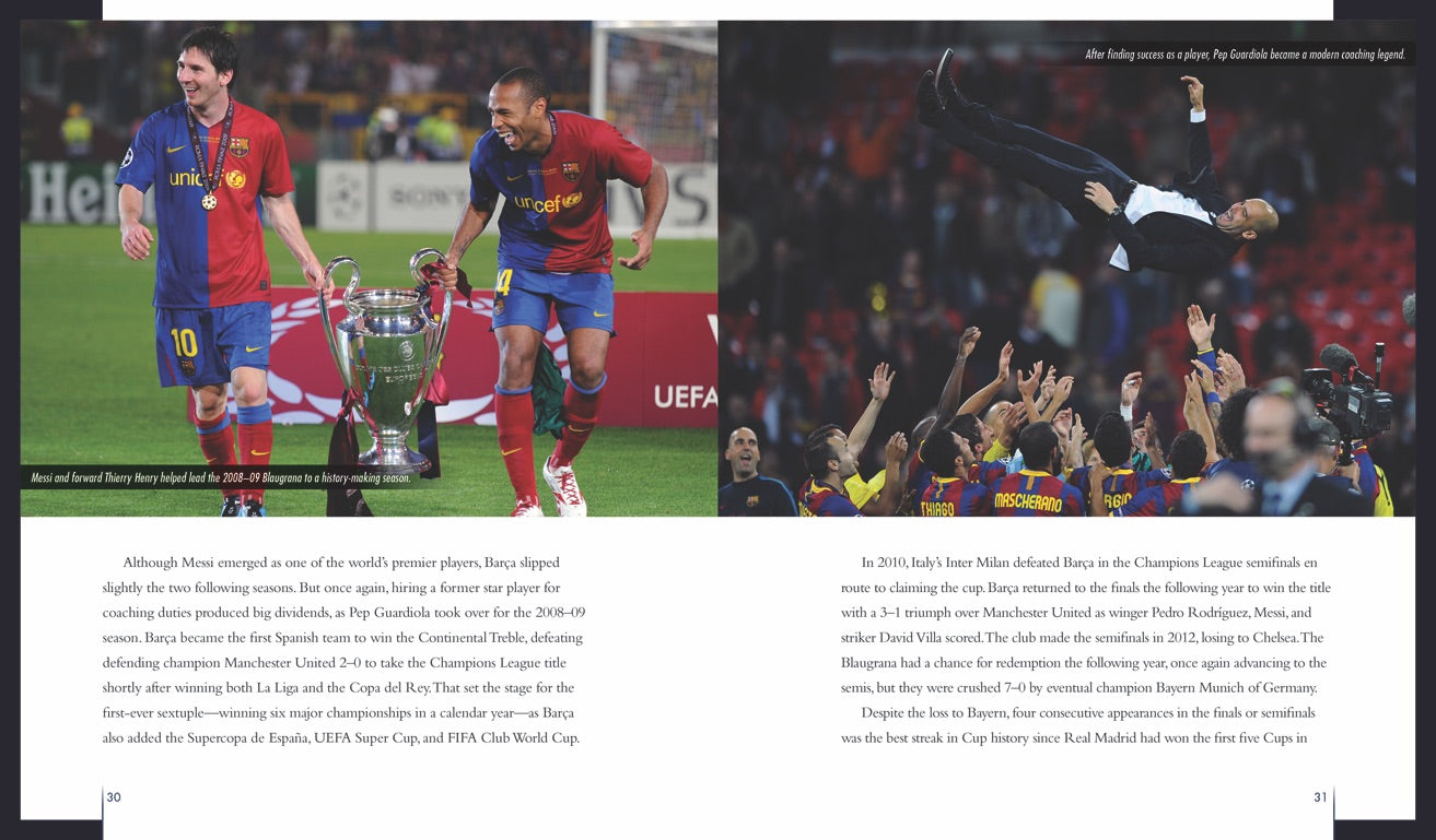 FC Barcelona Official Book 9781608185863 - Perfect Gift for Soccer Fans, Team History & Player Stats | Great for Gifts, Collectibles & Soccer Enthusiasts