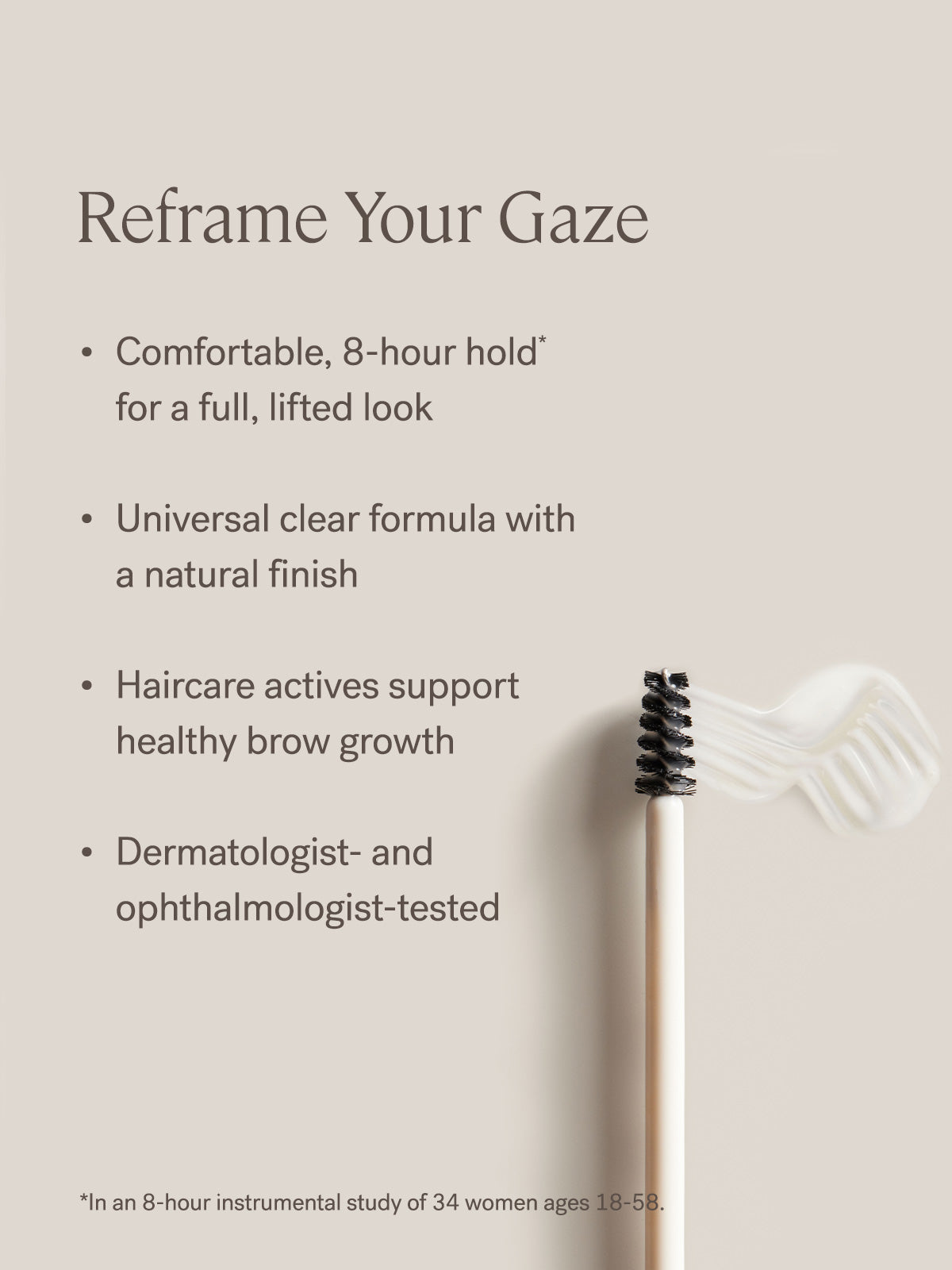 Natural Eyebrow Gel for Defined Brows - Waterproof & Smudge-Proof - Perfect for Daily Makeup & Special Occasions