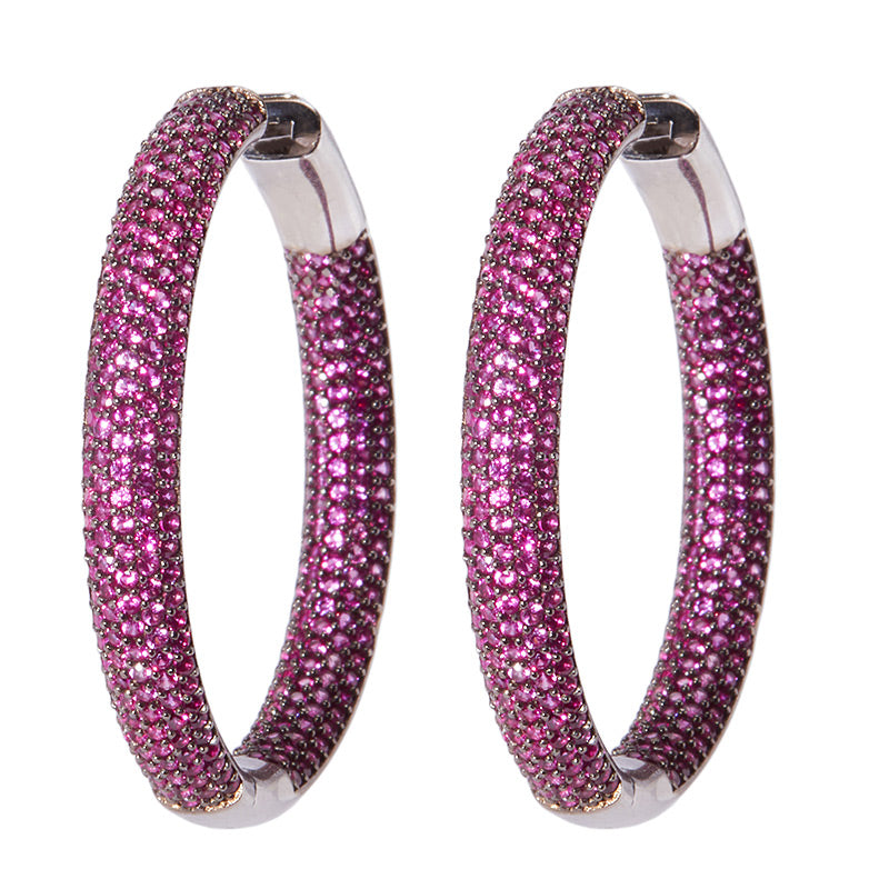 Stylish 11mm Tire Hoop Earrings for Women - Trendy Gold & Silver Hoop Earrings for Everyday Wear, Parties & Gifts