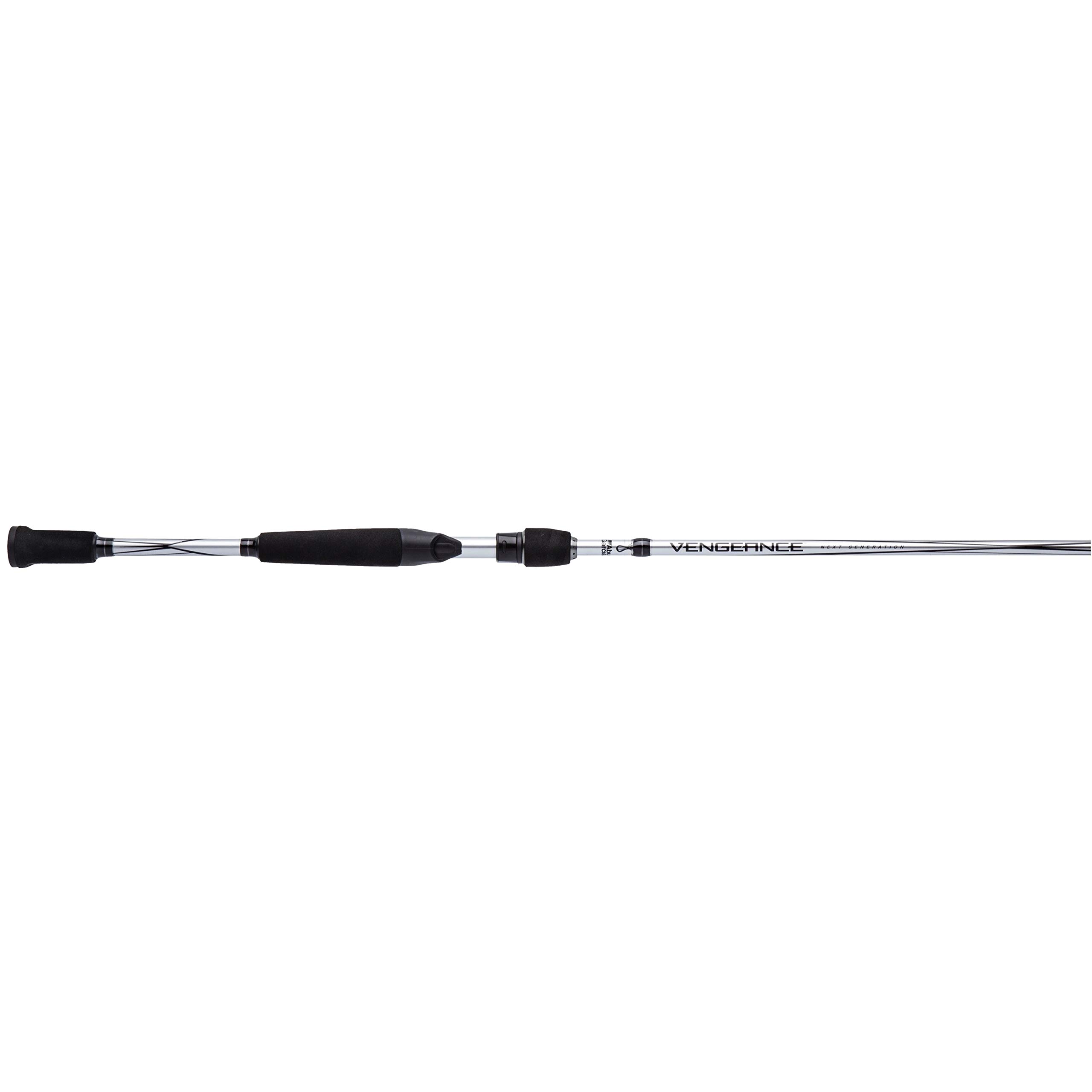Abu Garcia Vengeance Casting Fishing Rod - 1-Piece Graphite Fishing Pole for Freshwater & Saltwater Fishing with Shock Absorbing Tip | Perfect for Bass, Trout, and Saltwater Game Fish