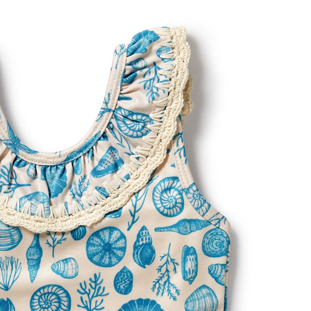 Crochet Shell Swimsuit for Women - Handmade Boho Beach Cover Up - Perfect for Poolside, Vacation, and Summer Outfits