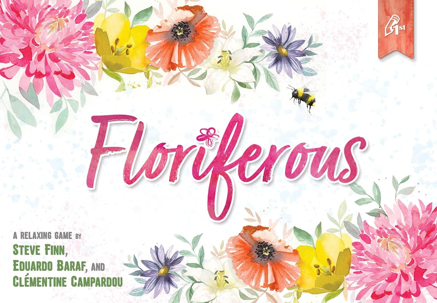 Floriferous Card Game - Relaxing Garden Strategy Game for 1-4 Players | Arrange Flowers & Create Stunning Gardens | Perfect for Family Game Nights & Stress Relief