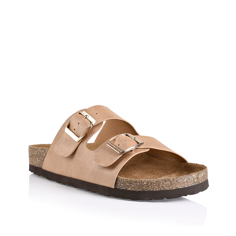 Xylo Footbed Slides - Comfortable Soft Biscuit Sandals for Men & Women | Perfect for Home, Pool, Beach & Relaxation