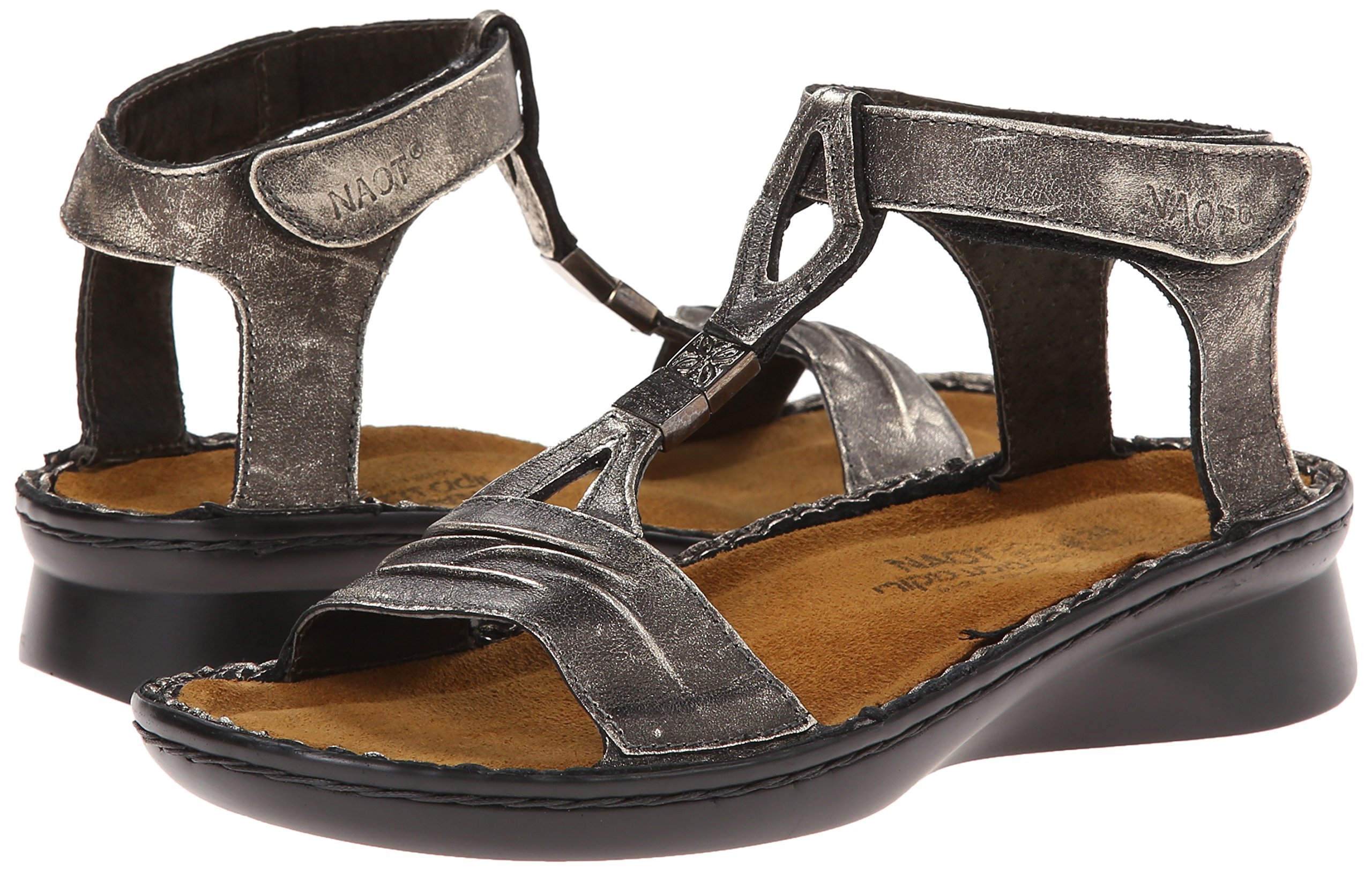 Naot Women's Cymbal Dress Sandal - Comfortable Leather Straps & Arch Support - Perfect for Weddings, Office & Summer Outfits