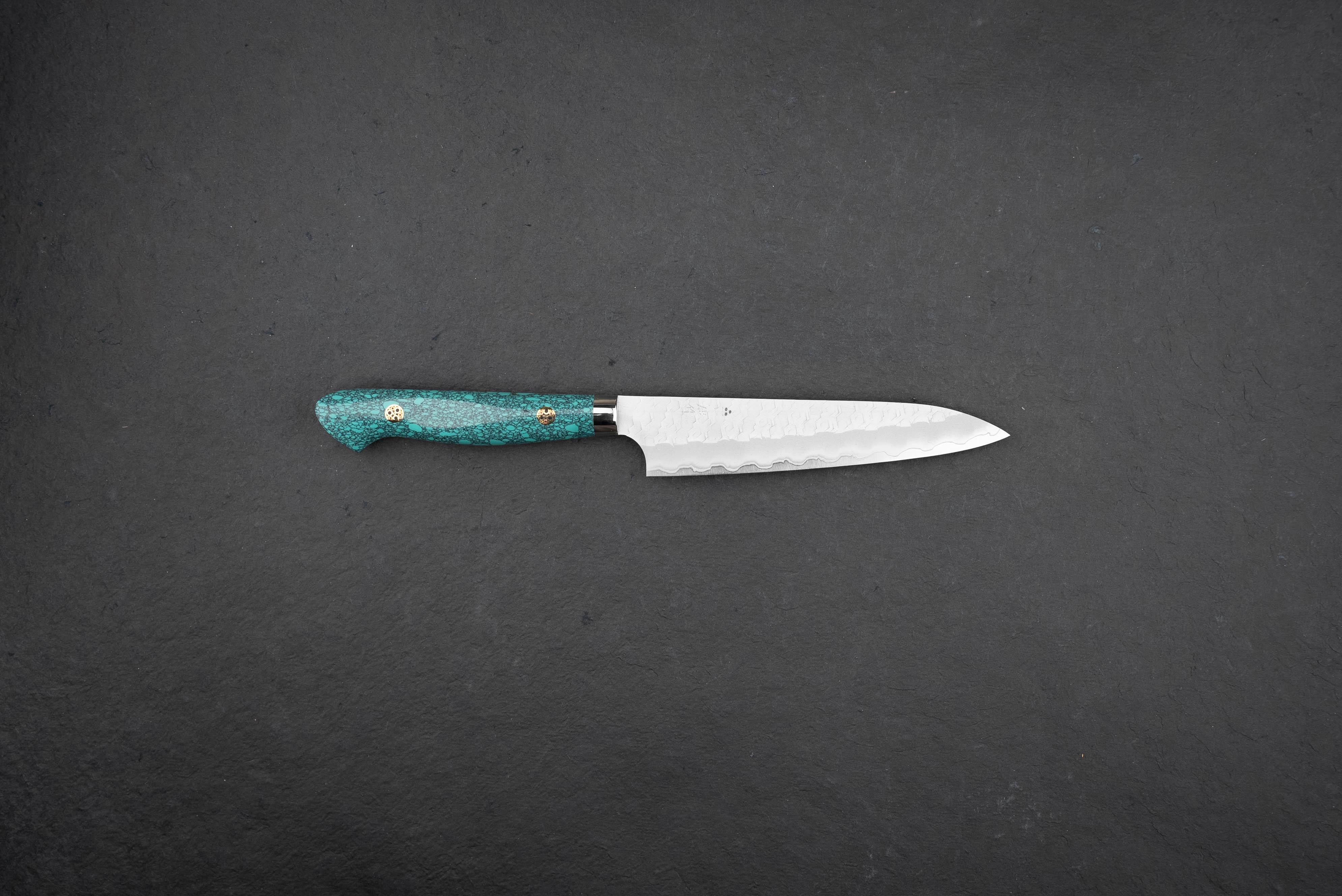 Nigara SG2 Migaki Tsuchime Western Petty Knife 150mm - Premium Japanese Stainless Steel Kitchen Knife for Slicing, Peeling & Precision Cutting - Perfect for Chefs & Home Cooking