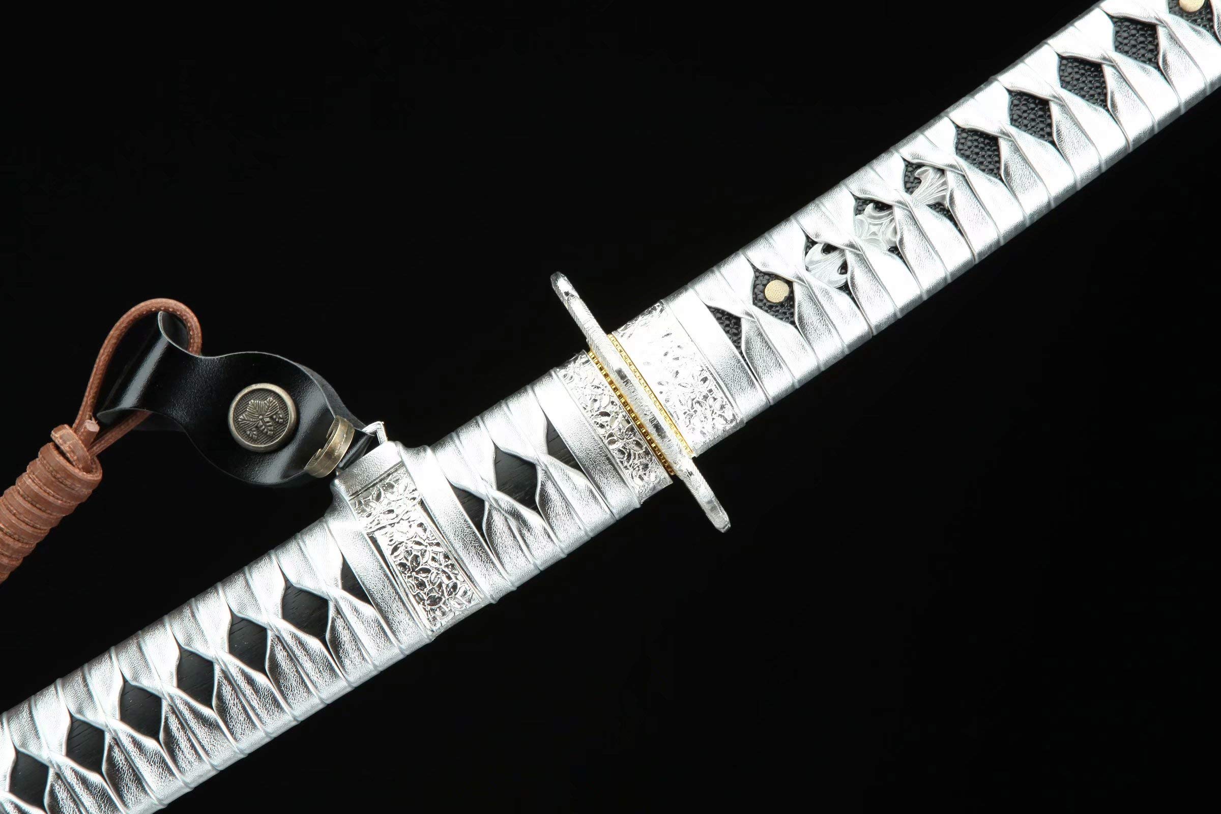 Sekiro: Shadows Die Twice Replica Mortal Blade Katana - Authentic Japanese Game Sword, High Manganese Steel Construction, Red Finish - Perfect for Cosplay, Collecting & Display