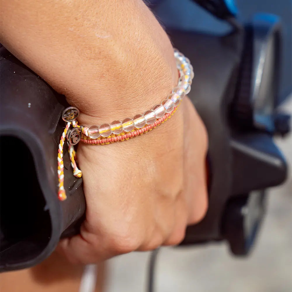4Ocean September 2024 Limited Edition Clownfish Beaded Bracelet - Eco-Friendly Ocean Conservation Jewelry for Women & Men - Perfect for Beach, Travel & Everyday Wear