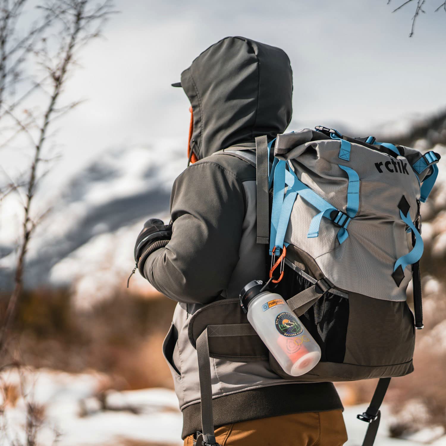 Epic Water Filters Nalgene Ultimate Outdoor Travel OG Water Bottle with Built-in Filter - BPA Free, Leakproof & Durable for Hiking, Camping & Everyday Use