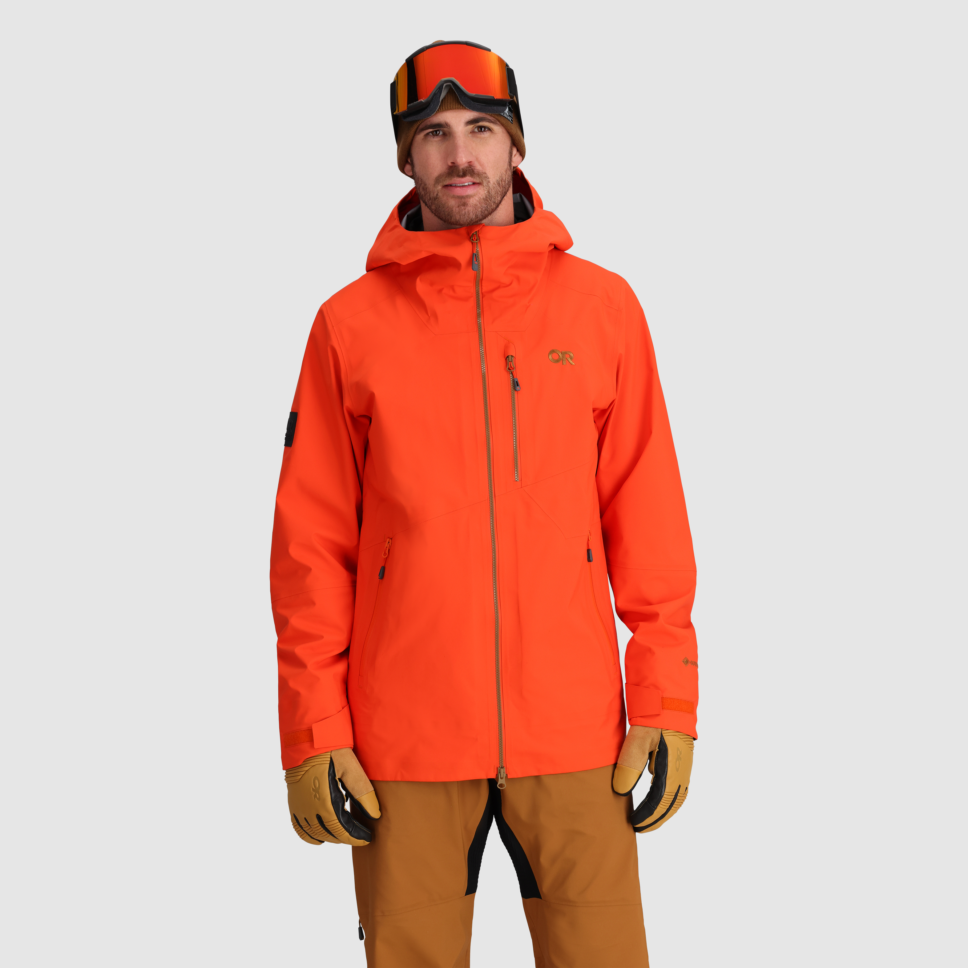 Men's Waterproof GORE-TEX Hemispheres II Jacket for Hiking, Camping & Outdoor Adventures - Windproof & Breathable Raincoat