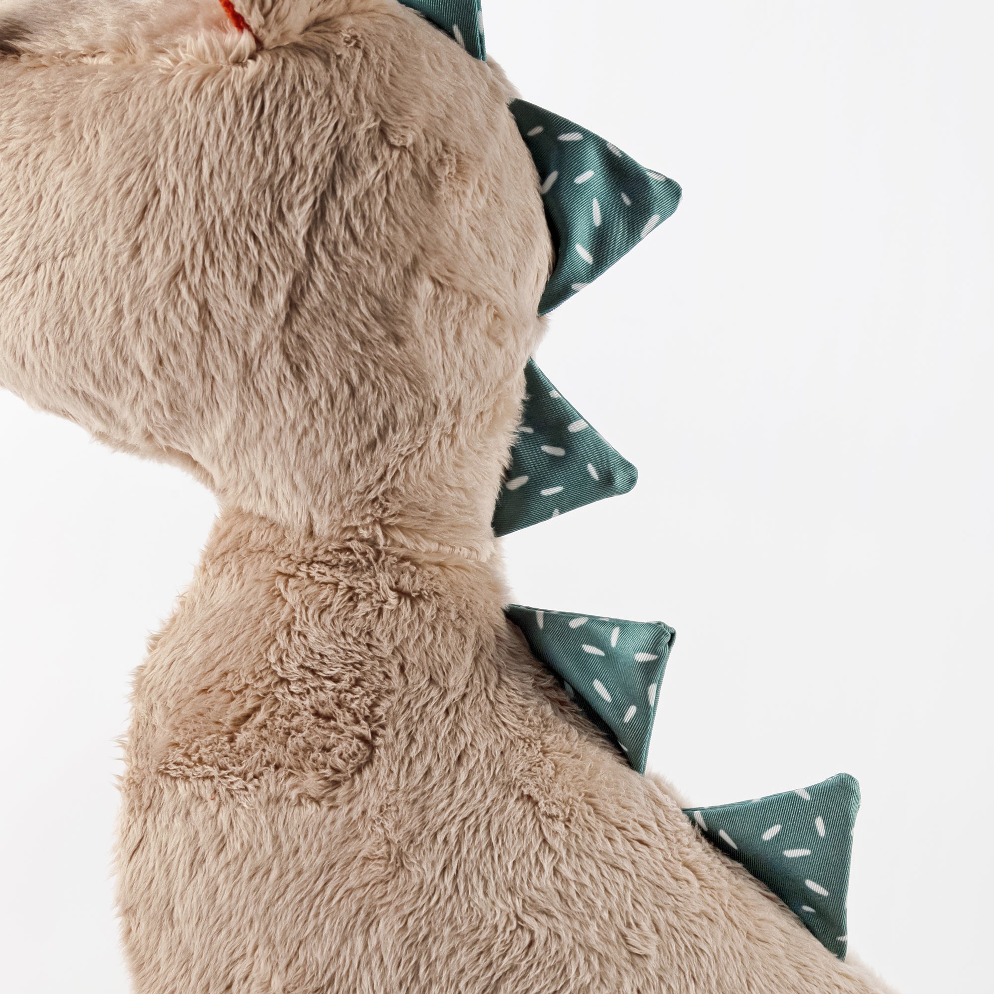 Handmade Patchwork Dragon Plush Toy - Soft Stuffed Animal for Kids, Unique Gift for Fantasy Lovers - Perfect for Bedroom Decor, Nursery Accents, and Collectible Display