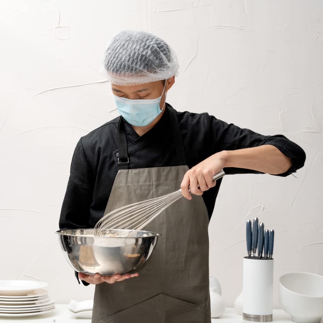 Restaurantware Hair Net - White One Size Disposable Hair Cover for Food Service & Commercial Kitchens
