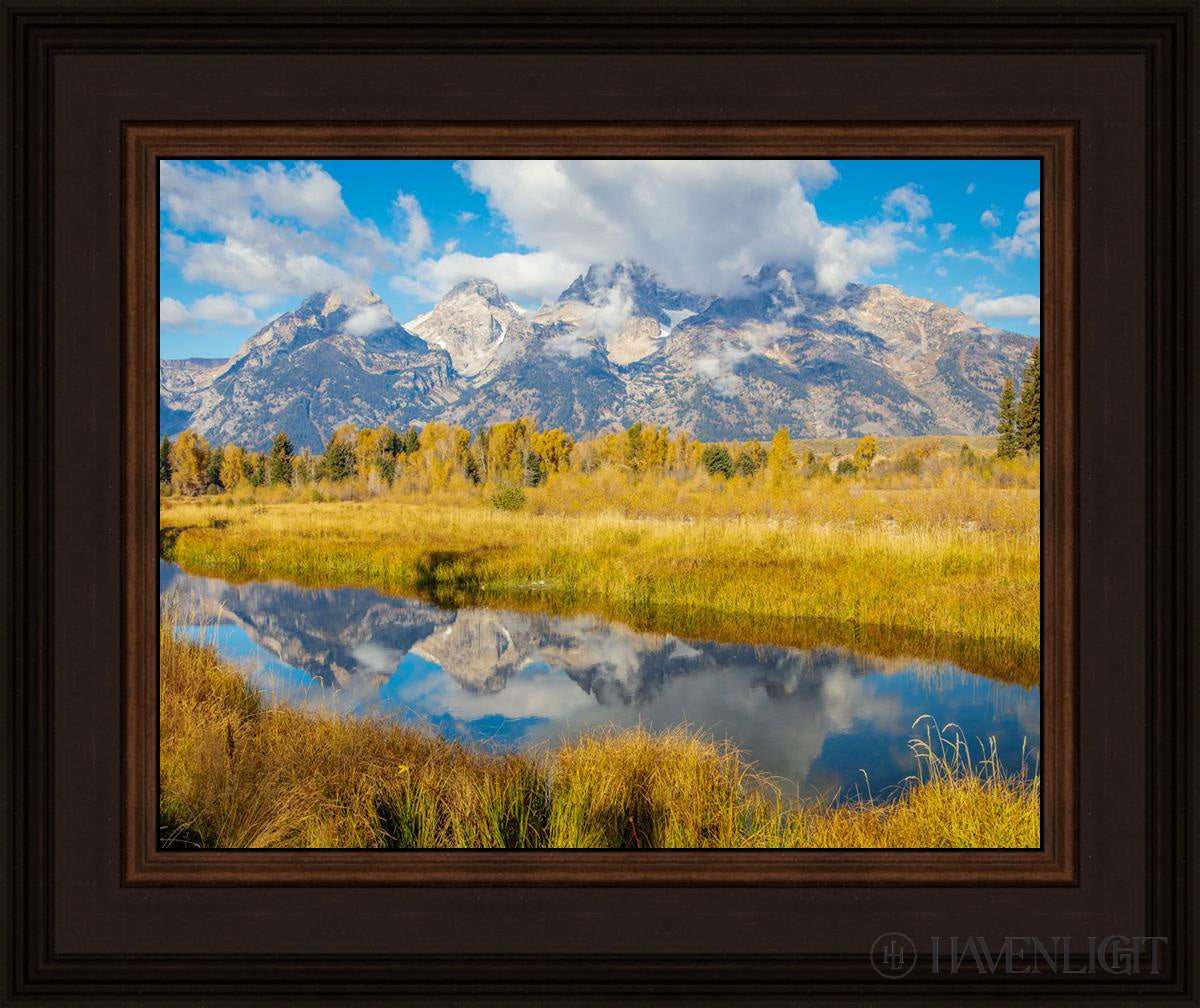 Autumn Splendor By Julie Kerr - Stunning Fall Landscape Art Print for Home & Office Decor | Perfect for Living Room, Bedroom Wall Art & Seasonal Gift