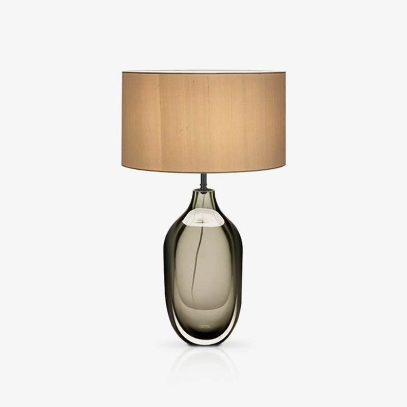 Elegant Glazed Crystal Table Lamp - Modern Home Decor for Living Room, Bedroom & Office - Perfect for Ambient Lighting & Stylish Interior Design