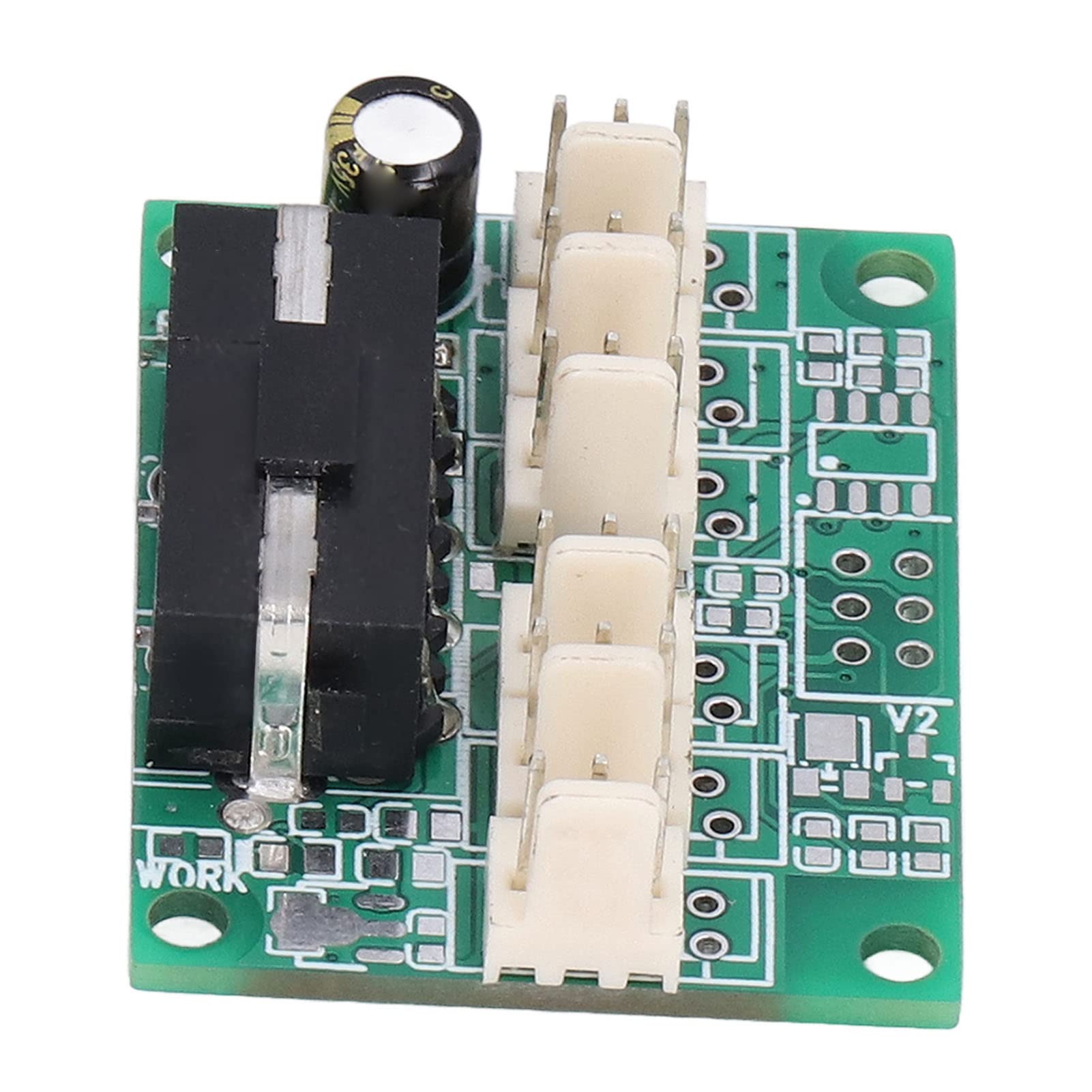 FC-D012-P000 Fan Hub with Air Volume Adjustment - High Performance Computer Fan Controller for PC & Industrial Cases | Perfect for Gaming Rigs, Workstations & Server Cooling Systems