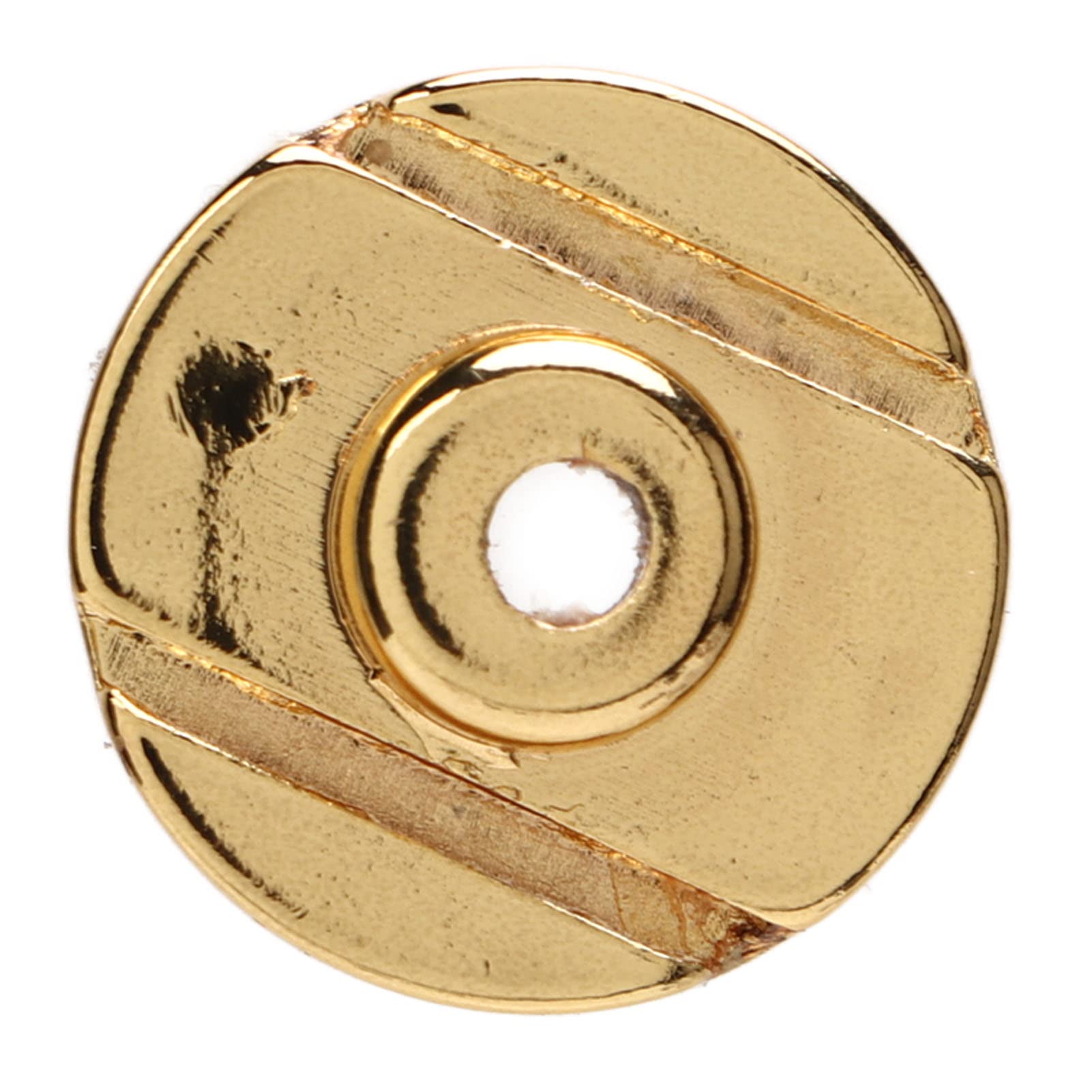 Gold Round Electric Bass String Retainer Set - Premium String Tree for Electric Bass Guitars | Perfect for Bass Setup, String Alignment & Improved Sustain