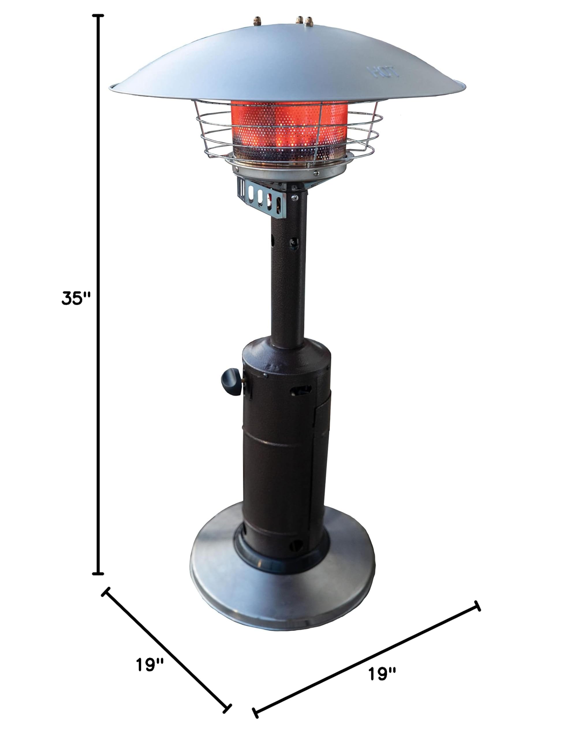 Mr. Heater 11,000 BTU Portable Outdoor Propane Heater - Perfect for Patio, Deck, Garage & Camping Use