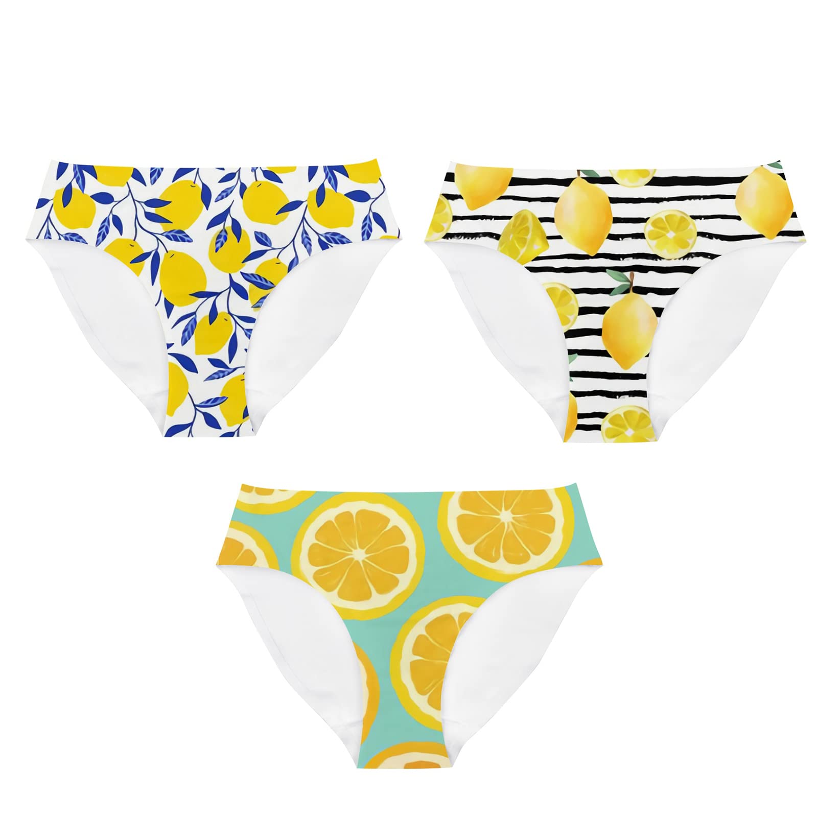 Mumeson Women's No Show Invisible Briefs Underwear - Animal Print Elastic Bikini Hipster Panties for Bachelorette Party, Bridal Shower, Wedding, Everyday Wear