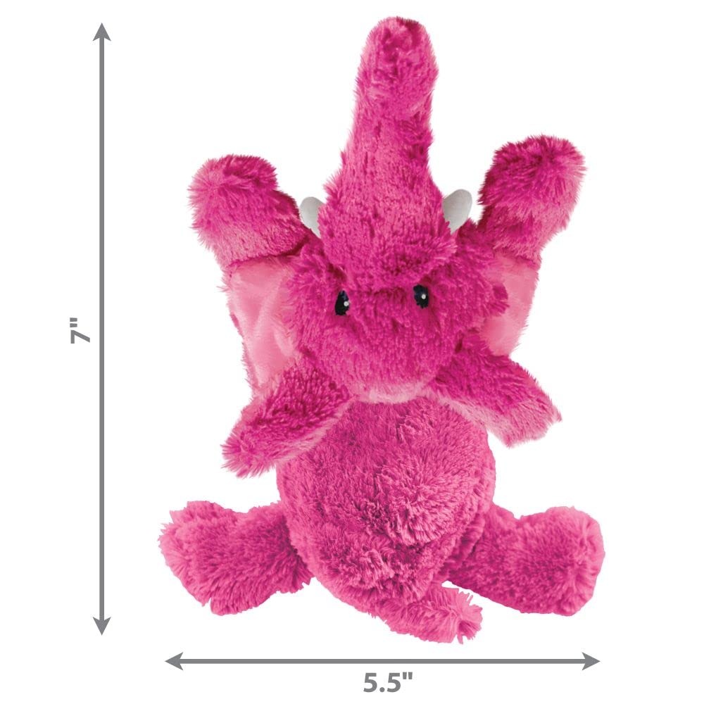 KONG Elmer Elephant Cozie Dog Toy for Small Dogs - Soft & Durable Plush Chew Toy for Puppies and Small Breeds - Perfect for Cuddling, Playtime, and Teething Relief