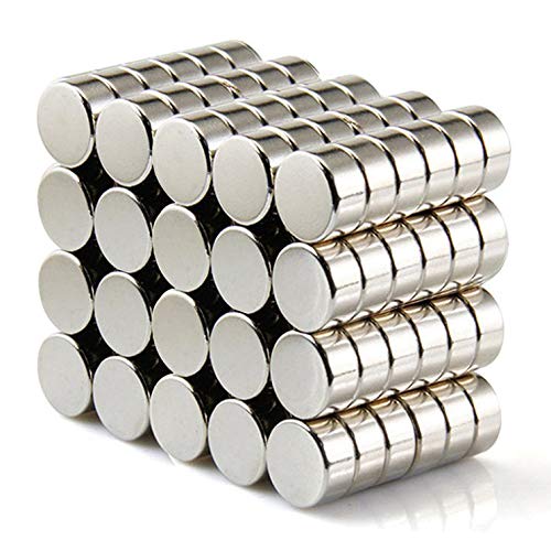 250-Piece 5x1mm DIY Refrigerator Magnets - Multi-Purpose Whiteboard Fridge Magnets for Kitchen, Office, Classroom & Bulletin Boards - Strong Hold for Photos, Notes, Maps & Decor