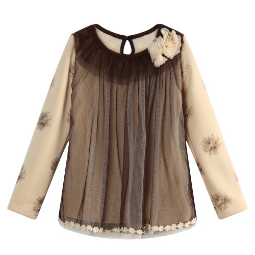Ecru/Brown