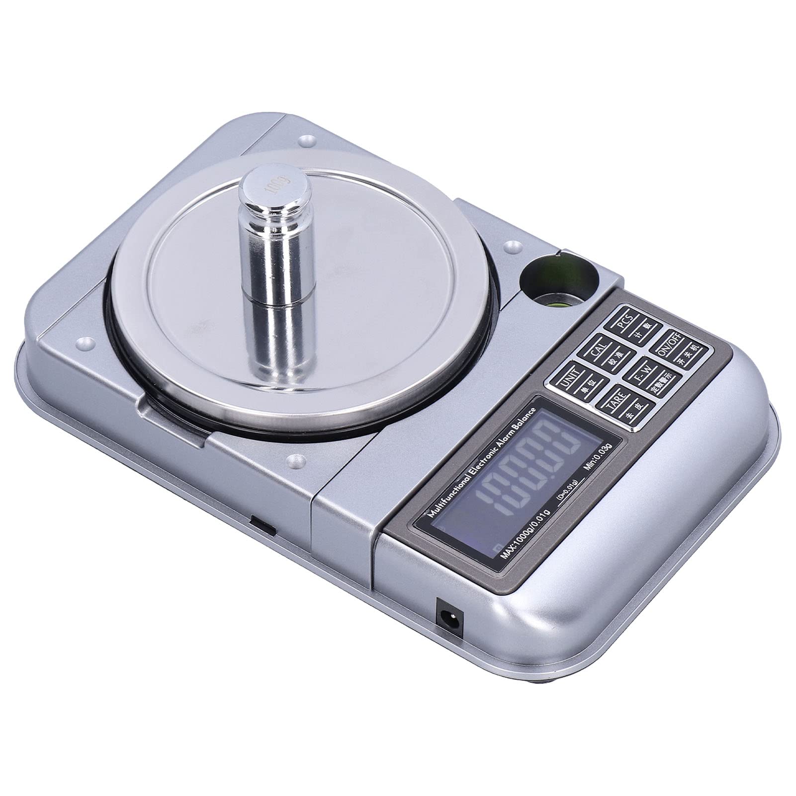 Precision Jewelry Scale - High Accuracy Digital Gram Scale for Necklaces, Gold, Diamonds & Gemstones | Perfect for Jewelers, Pawn Shops & Home Use