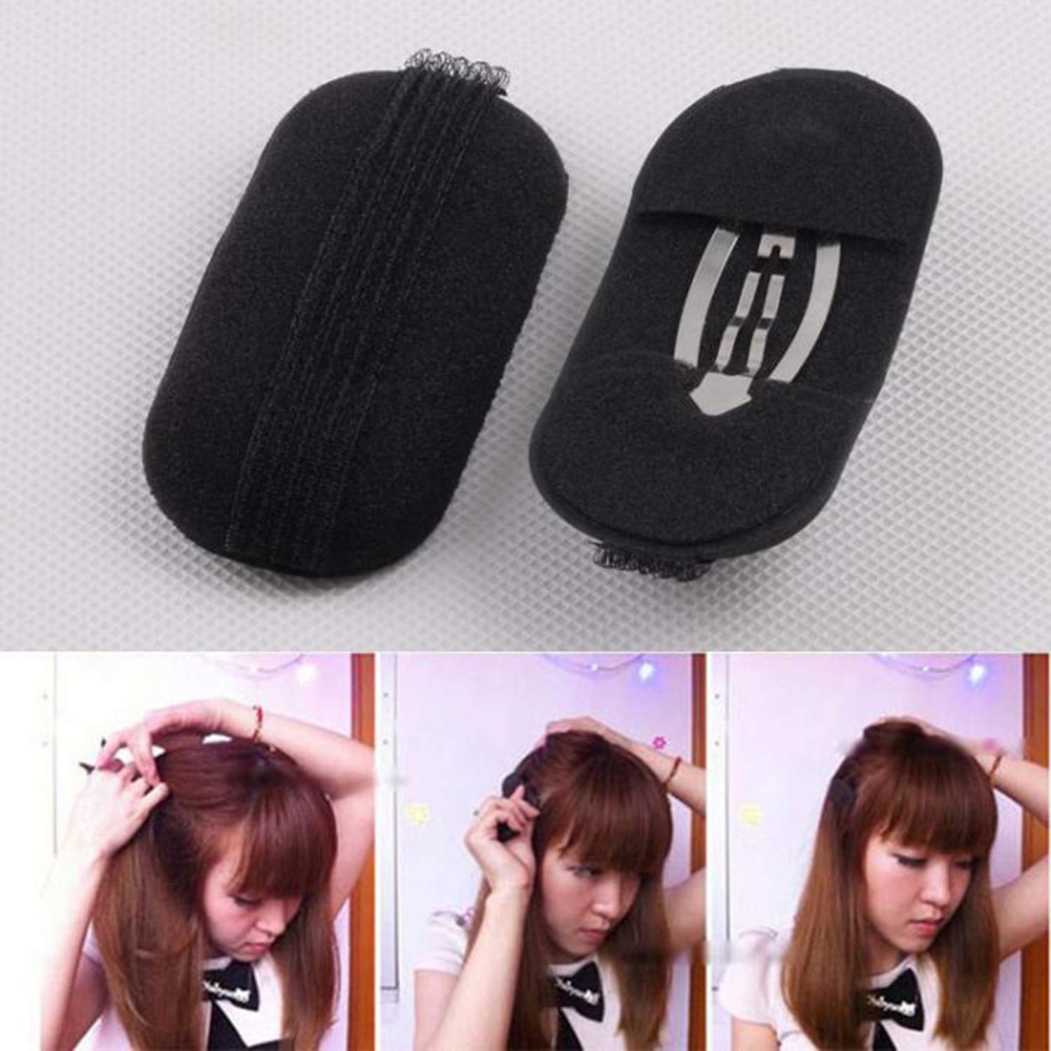 SIYAA 11-Piece Hair Styler Accessories Kit for Women - Donut Bun Maker, Tic Tac Clips, Banana Clip, Puff Maker | Perfect for Updos, Ponytails & Stylish Hairstyles at Home or Salon